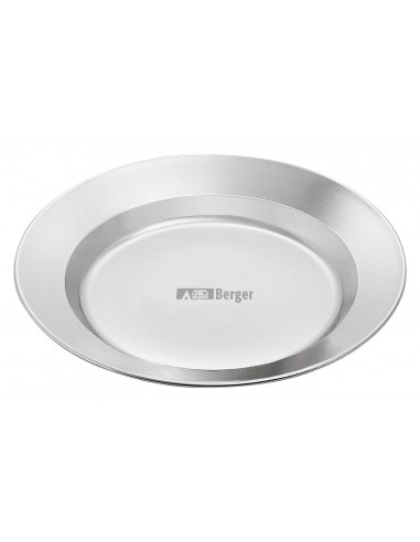 Plate, stainless steel