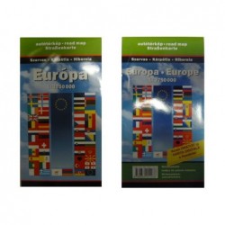 Road map of Europe 2