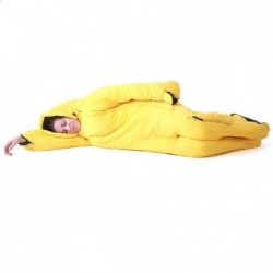 Yellow sleeping bag 2